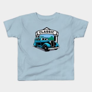 Classic Car Badge Kids T-Shirt